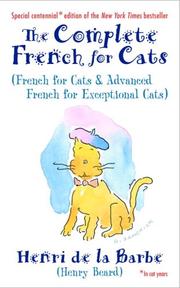 Cover of: The Complete French for Cats | 