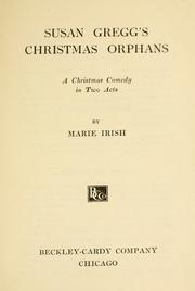 Cover of: Susan Gregg's Christmas orphans ...