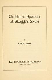Cover of: Christmas speakin' at Skaggs's Skule ...