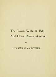 Cover of: town with a bell, and other poems