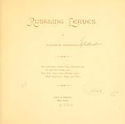 Cover of: Rustling leaves.