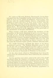 Cover of: Declaration of the northern Epirotes from the districts of Korytsa and Kolonia demanding union of their native provinces with Greece.