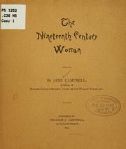 Cover of: nineteenth century woman