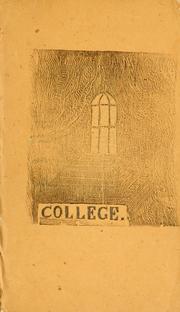 Cover of: College | William Cook