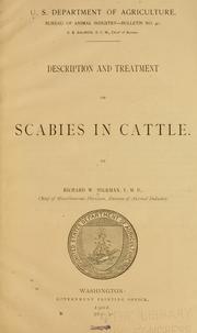 Cover of: Description and treatment of scabies in cattle.
