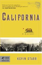 Cover of: California by Kevin Starr