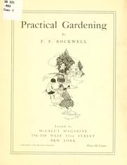 Cover of: Practical gardening by Frederick Frye Rockwell