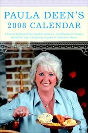 Cover of: Paula Deen's 2008 Calendar by Paula Deen