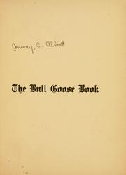 Cover of: bull goose book.