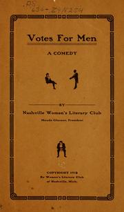 Cover of: Votes for men by Nashville woman's literary club