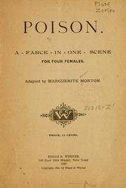 Cover of: Poison ... by Marguerite Morton