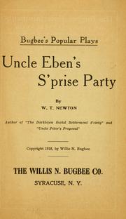 Cover of: Uncle Eben's s'prise [sic] party ...