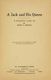 Cover of: A Jack and his queen ... by Harry L. Newton