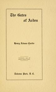 Cover of: The gates of Arden