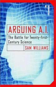 Cover of: Arguing A.I. by Sam Williams