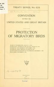 Convention between the United States and Great Britain by United States