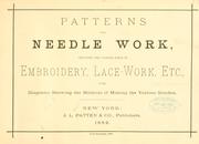 Patterns for needle work