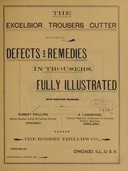 Cover of: The excelsior trousers cutter by Robert Phillips