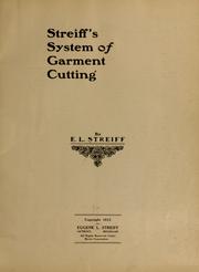 Cover of: Streiff's system of garment cutting