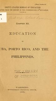 Cover of: Education in Cuba | Robert Lawrence Packard