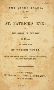 Cover of: St. Patrick's eve