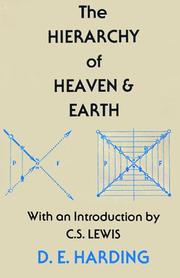 Cover of: The hierarchy of heaven and earth: a new diagram of man in the universe