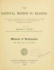 Cover of: Thr rational method in reading