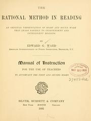 Cover of: rational method in reading