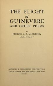 Cover of: The flight of Guinevere
