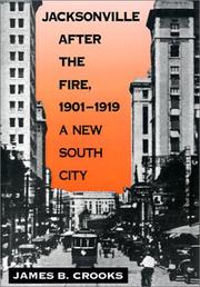 Cover of: Jacksonville after the fire, 1901-1919: a new south city