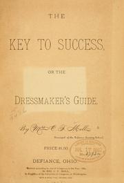 Cover of: The key to success