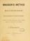 Cover of: Madison's method by breast or shoulder measures, and operated with the ordinary square or with a graduated scale or graduated square