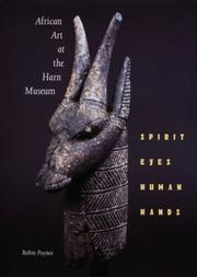 Cover of: African art at the Harn Museum: spirit eyes, human hands