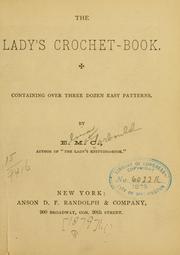 Cover of: The lady's crochet-book