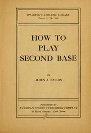 Cover of: How to play second base