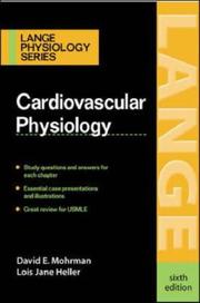 Cover of: Cardiovascular Physiology (Lange Physiology Series)