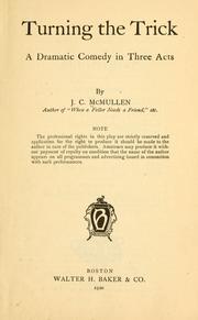 Cover of: Turning the trick by J. C. McMullen