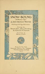 Cover of: Snow-bound by John Greenleaf Whittier