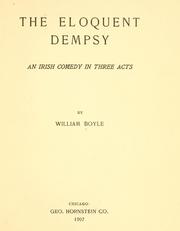 The eloquent Dempsy by William Boyle