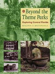 Cover of: Beyond the theme parks: exploring central Florida