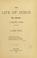 Cover of: The life of Jesus