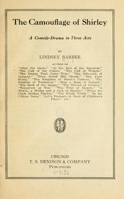 Cover of: The camouflage of Shirley