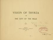 Cover of: Vision of Thyrza by E. A. Gable