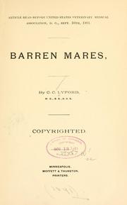 Cover of: Barren mares by Charles C. Lyford