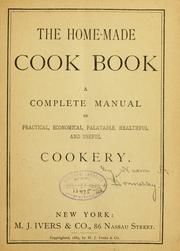 Cover of: homemade cook book.