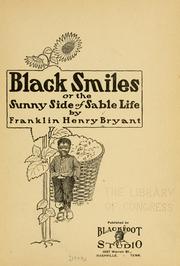 Cover of: Black smiles | Franklin Henry Bryant