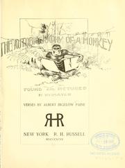 Cover of: The autobiography of a monkey by Albert Bigelow Paine
