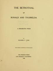 Cover of: betrothal of Ronald and Thusnelda