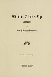 Cover of: Little Cheer-up, allegory by Lise Bentsen Henning Hommefoss