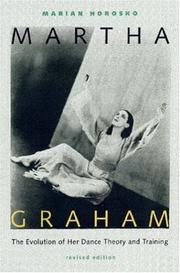 Cover of: Martha Graham by Marian Horosko